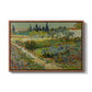 Garden at Arles, 1888 - Floater Framed Canvas Print