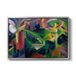 Deer in a Monastery Garden, 1912 - Floater Framed Canvas Print