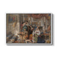 Roman Pilgrims, 1854 - Floater Framed Canvas Print