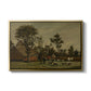 Farmhouse, c. 1865-1875 - Floater Framed Canvas Print