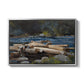 Hudson River, 1892 - Floater Framed Canvas Print