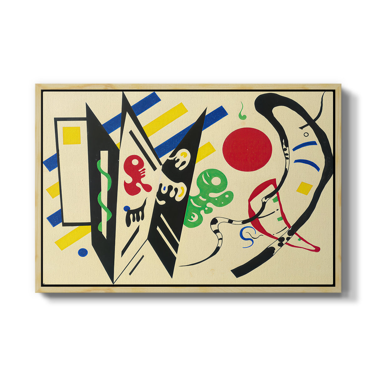 Reciprocity (Réciproque), 1935 - Floater Framed Canvas Print