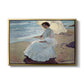 Clotilde on the Beach, 1904 - Floater Framed Canvas Print
