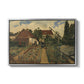 Garden of a Florist (The Flower Garden), 1864 - Floater Framed Canvas Print