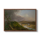 View from Mount Holyoke, Northampton, Massachusetts, after a Thunderstorm (Oxbow), 1836 - Floater Framed Canvas Print