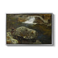 By the Mill Pond (En Mølledam), 1850 - Floater Framed Canvas Print