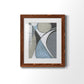 A Soft Jeweled Geometric II - Barnwood Framed Art Print