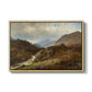Mountain Landscape, 1864 - Floater Framed Canvas Print