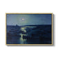 Camaret, Moonlight and Fishing Boats, 1894 - Floater Framed Canvas Print