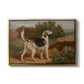 Ravager, One of the Lambton Hounds, 1835 - Floater Framed Canvas Print