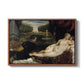 Venus with an Organist and Cupid, c. 1555 - Floater Framed Canvas Print