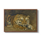 Study of a Tiger for Circe, 1885 - Floater Framed Canvas Print