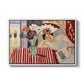 Woman with Anemones (Femme et anémones), c. 1920-1921 - Floater Framed Canvas Print