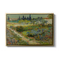 Garden at Arles, 1888 - Floater Framed Canvas Print