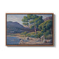 Bathers in Saint-Tropez, c. 1909 - Floater Framed Canvas Print