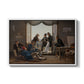 A Group of Danish Artists in Rome, 1837 - Floater Framed Canvas Print