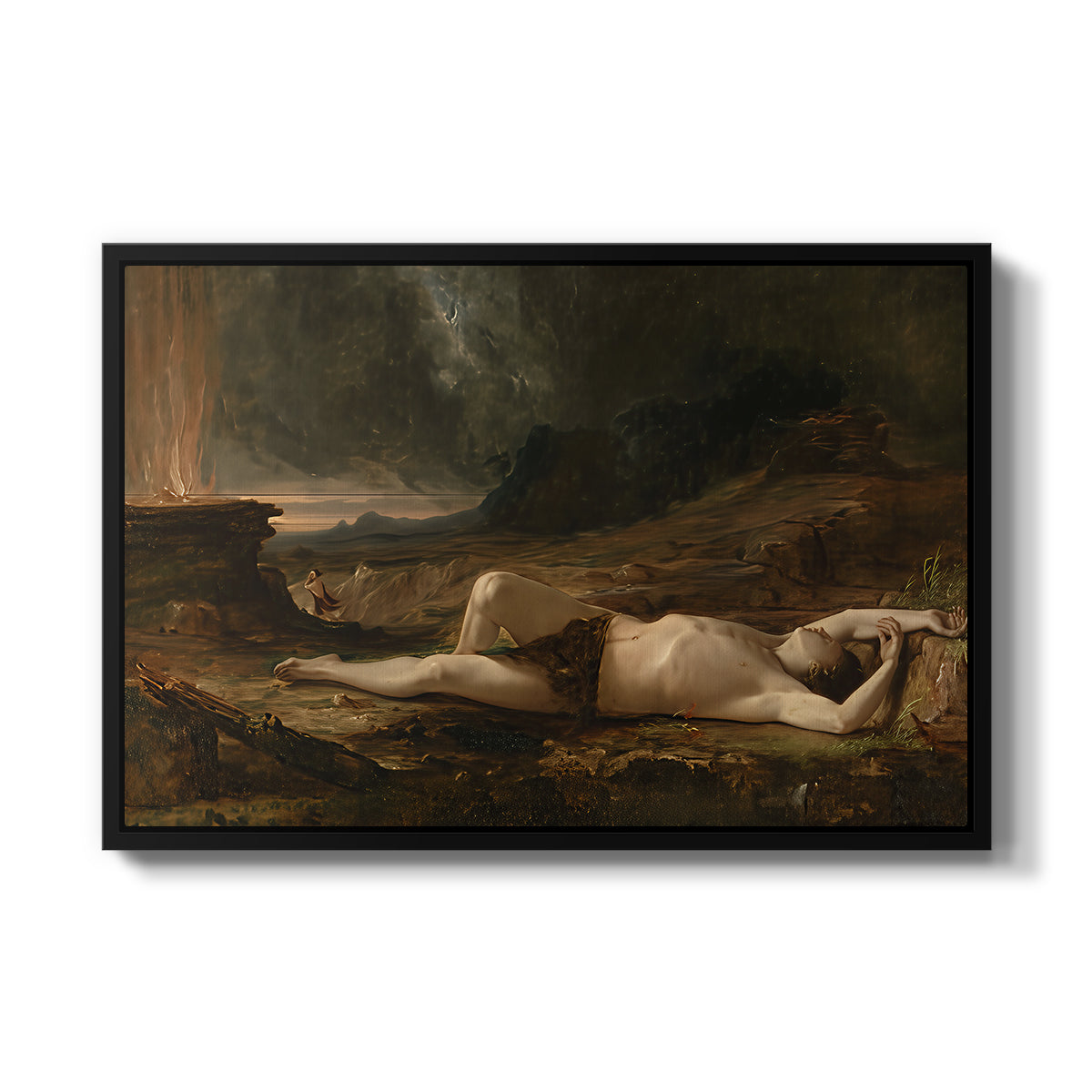 The Dead Abel, 1832 - Floater Framed Canvas Print