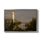 The Course of Empire: Desolation, 1836 - Floater Framed Canvas Print