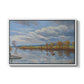 The Banks of the River Seine, 1893 - Floater Framed Canvas Print