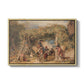 Figures and Animals in a Vineyard, c. 1829 - Floater Framed Canvas Print