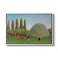 Meadlowland (The Pasture), 1910 - Floater Framed Canvas Print