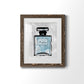 Blue Wash Perfume - Premium Framed Print - Distressed Barnwood Frame - Ready to Hang