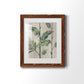 Modern Fronds II - Barnwood Framed Art Print