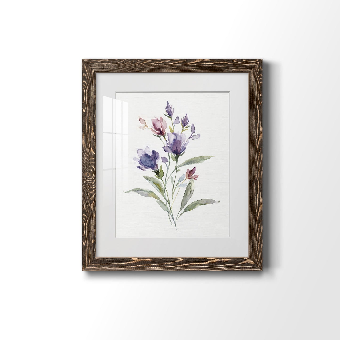 Color Variety IV - Barnwood Framed Art Print