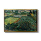 Field with Poppies, Saint-Rémy, 1889 - Floater Framed Canvas Print