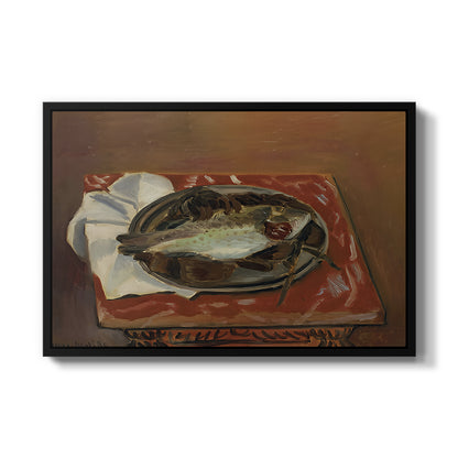 Still Life with Bream (Nature morte à la daurade), 1920 - Floater Framed Canvas Print