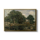 Forest of Fontainebleau, 1846 - Floater Framed Canvas Print