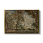 Salisbury Cathedral from the Bishop's Grounds, c. 1822-1823 - Floater Framed Canvas Print