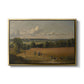 The Wheat Field, 1816 - Floater Framed Canvas Print