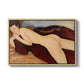 Reclining Nude from the Back (Nu couché de dos), c. 1917 - Floater Framed Canvas Print