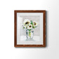 Sunflower II - Barnwood Framed Art Print