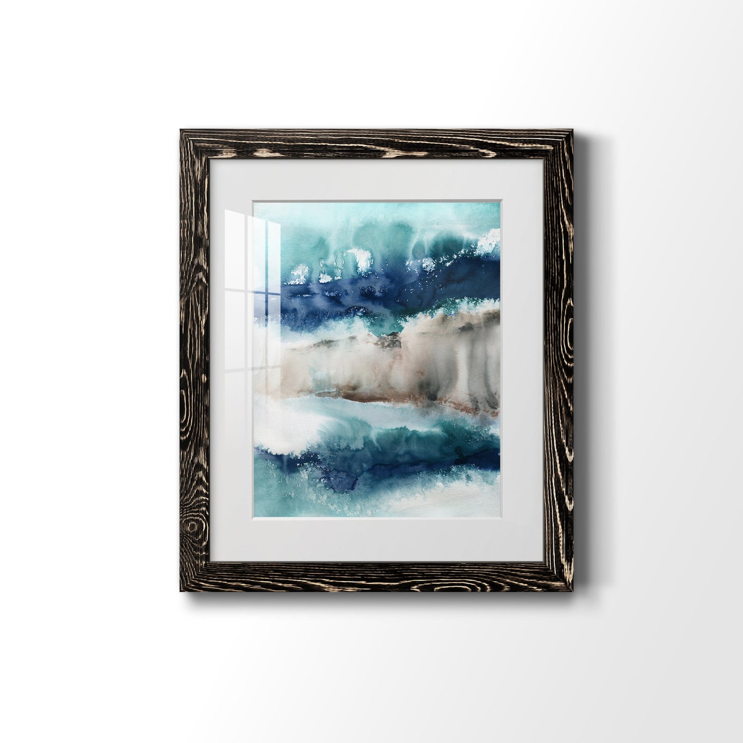 Shifting Sands - Premium Framed Print - Distressed Barnwood Frame - Ready to Hang