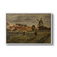 The Potato Harvest, c. 1875 - Floater Framed Canvas Print
