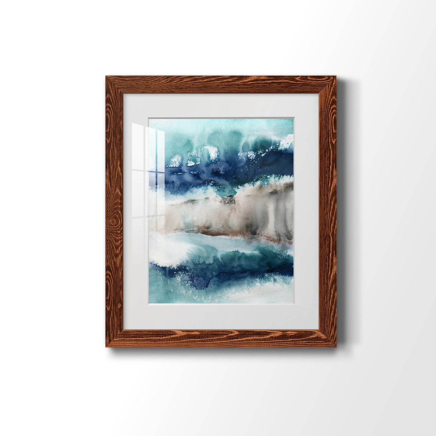Shifting Sands - Barnwood Framed Art Print