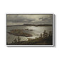 The Fjord at Sandviken (Sandviksfjorden), 1879 - Floater Framed Canvas Print