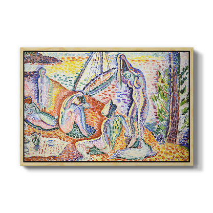 Luxe, Calme et Volupté, 1904 - Floater Framed Canvas Print