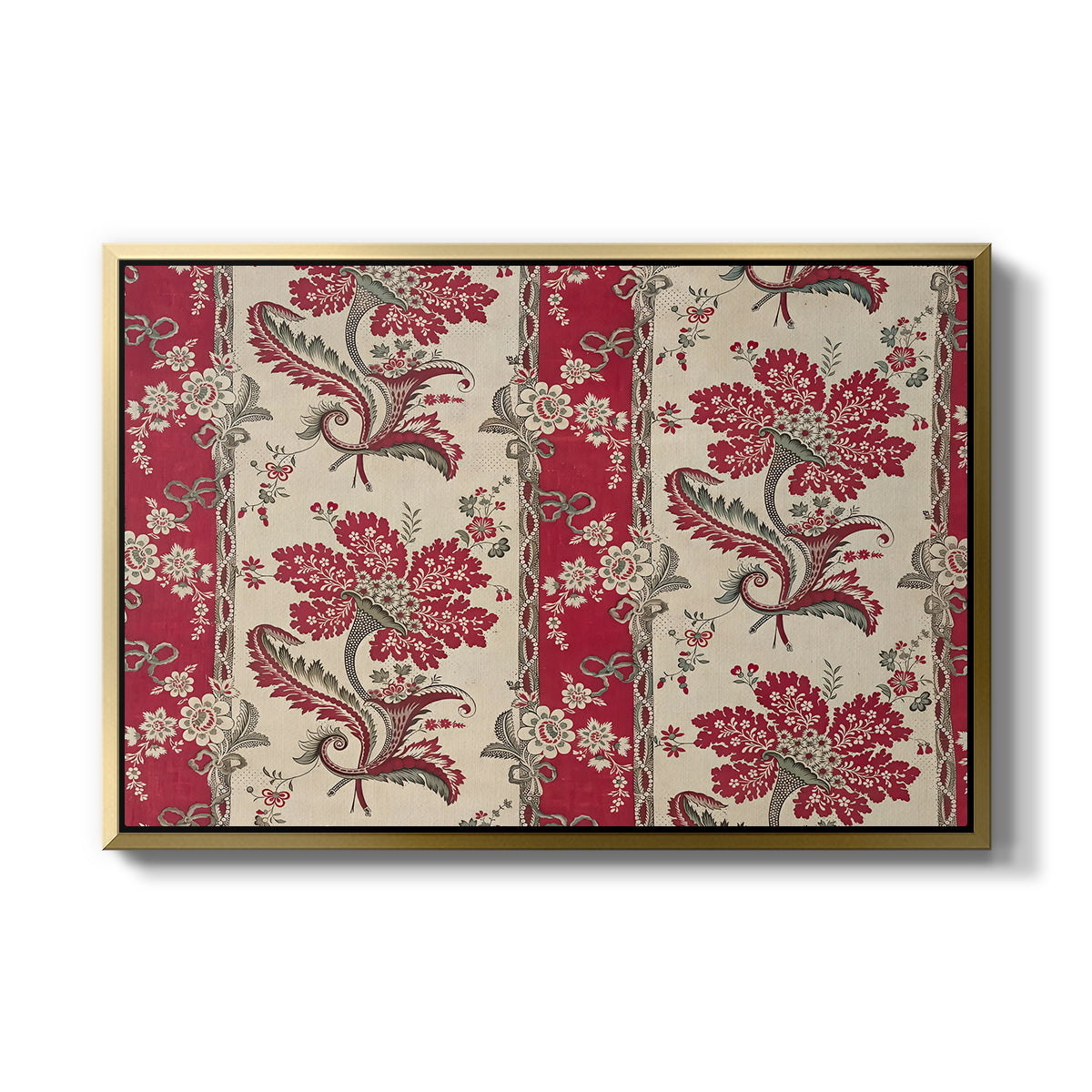 The Flowering Cornucopia (La Corne Fleurie), c. 1789-1850 - Floater Framed Canvas Print