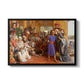 The Finding of the Saviour in the Temple, 1854-1860 - Floater Framed Canvas Print
