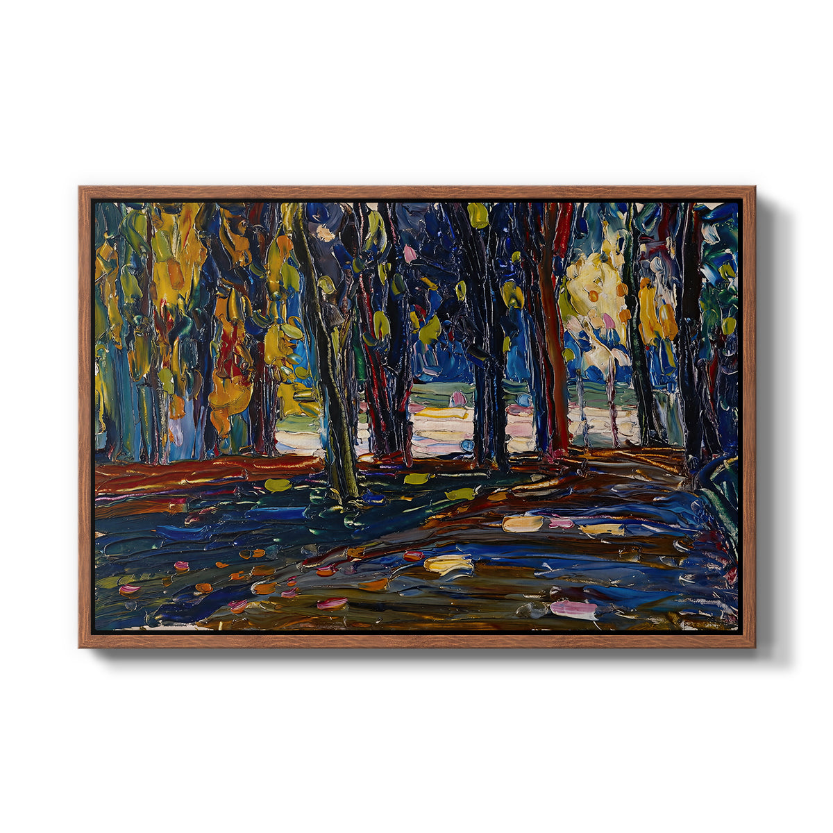 Autumn Study, 1908 - Floater Framed Canvas Print