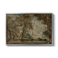 Salisbury Cathedral from the Bishop's Grounds, c. 1822-1823 - Floater Framed Canvas Print