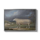A Border Leicester Ewe, c. 1795-1800 - Floater Framed Canvas Print
