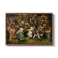 The Wedding Dance, c. 1566 - Floater Framed Canvas Print