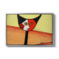 Picasso's Cat–El Gato - Floater Framed Canvas Print