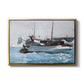Taking on Wet Provisions, 1903 - Floater Framed Canvas Print
