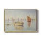 Concarneau, Quiet Morning, Opus 219, 1891 - Floater Framed Canvas Print