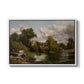 The White Horse, 1819 - Floater Framed Canvas Print